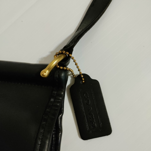 Vintage Coach Murphy Willis Turnlock Smooth Leather Crossbody Bag 9930 - Picture 5 of 16